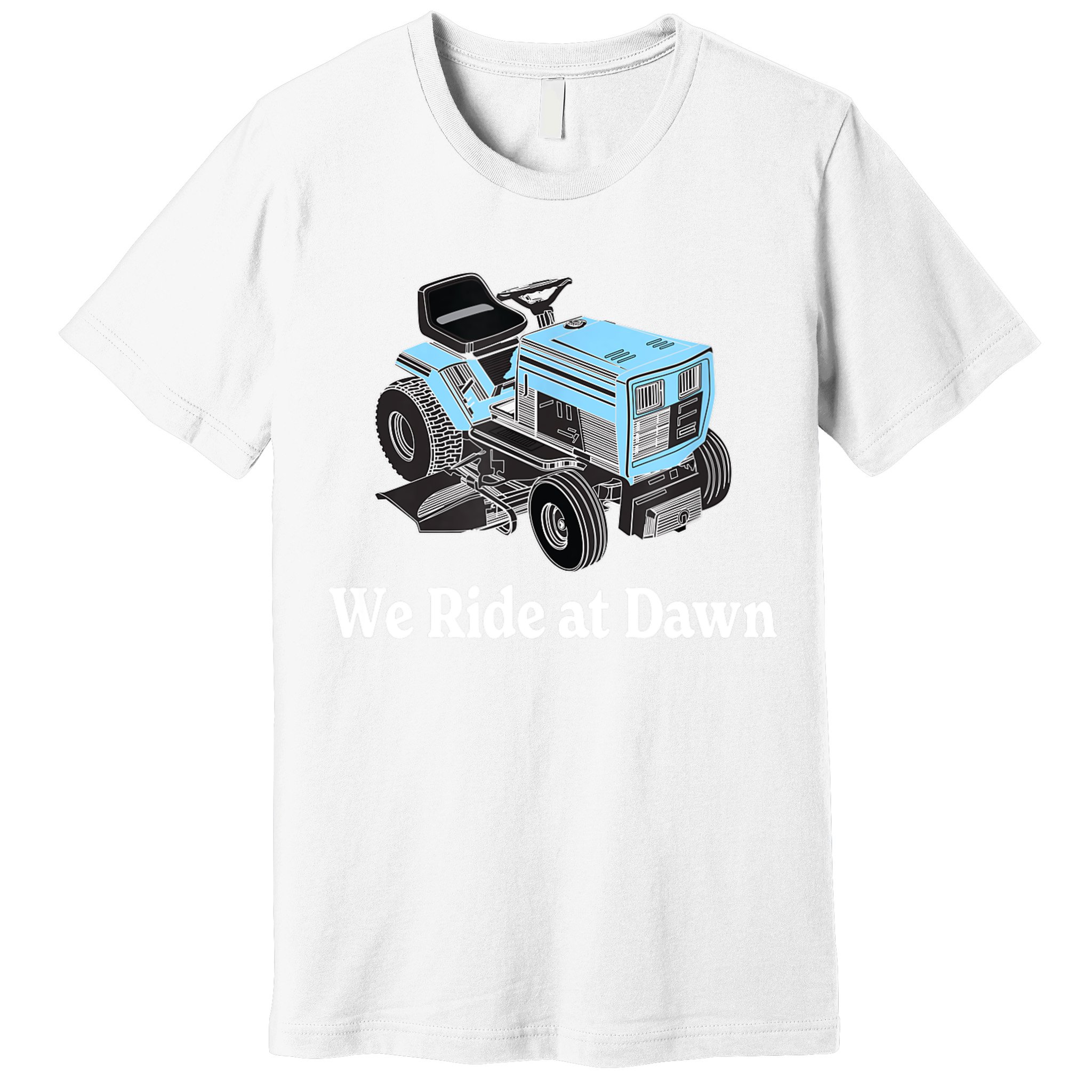 Mens We Ride At Dawn | Father's Day | Dad Gift | Grandfather Premium T-Shirt