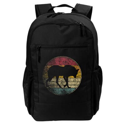 Maned Wolf Retro Style Sunset Vintage 70s 80s 90s Backpack