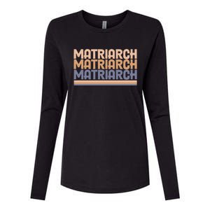 Matriarch Women Rights International Womens Cotton Relaxed Long Sleeve T-Shirt