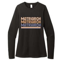 Matriarch Women Rights International Womens CVC Long Sleeve Shirt