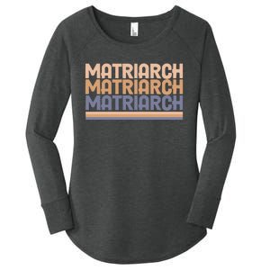 Matriarch Women Rights International Women's Perfect Tri Tunic Long Sleeve Shirt