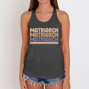 Matriarch Women Rights International Women's Knotted Racerback Tank