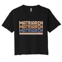 Matriarch Women Rights International Women's Crop Top Tee