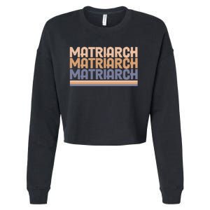 Matriarch Women Rights International Cropped Pullover Crew