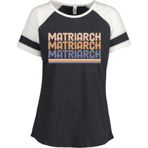 Matriarch Women Rights International Enza Ladies Jersey Colorblock Tee