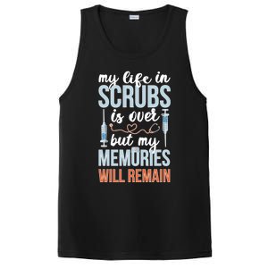 Memories Will Remain Retired Nurse Retiret Nurse Gift PosiCharge Competitor Tank