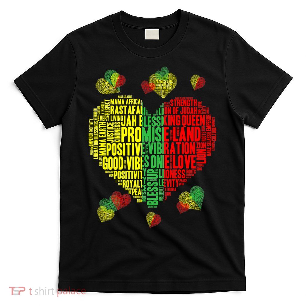 Men Women Reggae Rasta Colors Red Green Yellow Jamaica T-Shirt