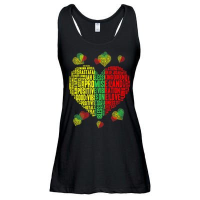Men Women Reggae Rasta Colors Red Green Yellow Jamaica Ladies Essential Flowy Tank