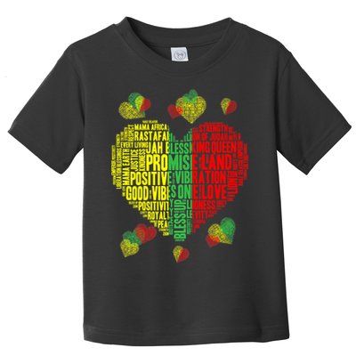 Men Women Reggae Rasta Colors Red Green Yellow Jamaica Toddler T-Shirt