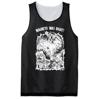 Magneto Was Right Mesh Reversible Basketball Jersey Tank