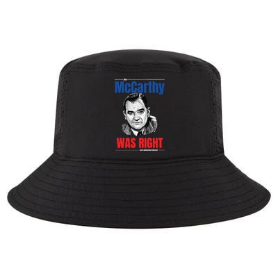 Mccarthy Was Right Cool Comfort Performance Bucket Hat