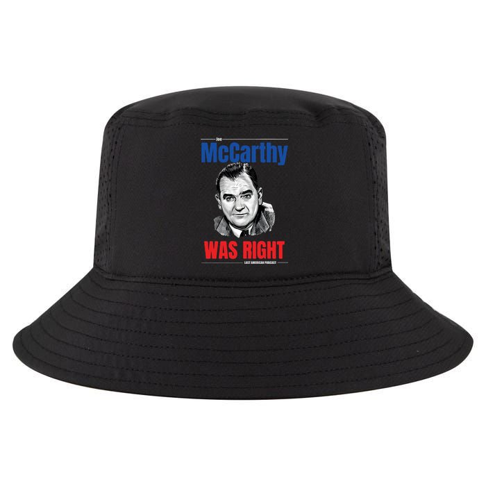 Mccarthy Was Right Cool Comfort Performance Bucket Hat