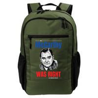 Mccarthy Was Right Backpack