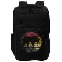 Maned Wolf Retro Style Sunset Vintage 70s 80s 90s Gift Impact Tech Backpack