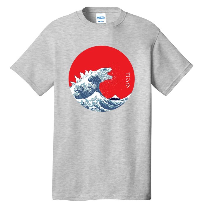 Monster Wave Retro Vintage Classic Japanese Art Tall T-Shirt