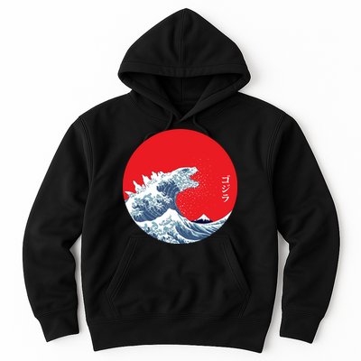 Monster Wave Retro Vintage Classic Japanese Art Hoodie
