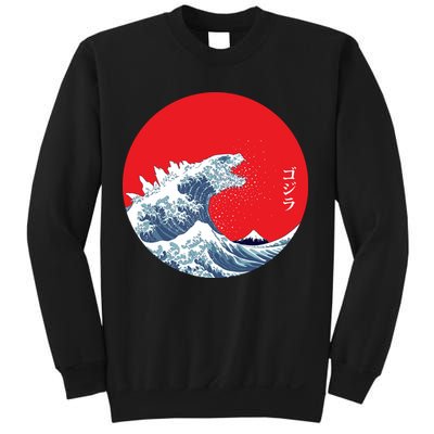 Monster Wave Retro Vintage Classic Japanese Art Sweatshirt