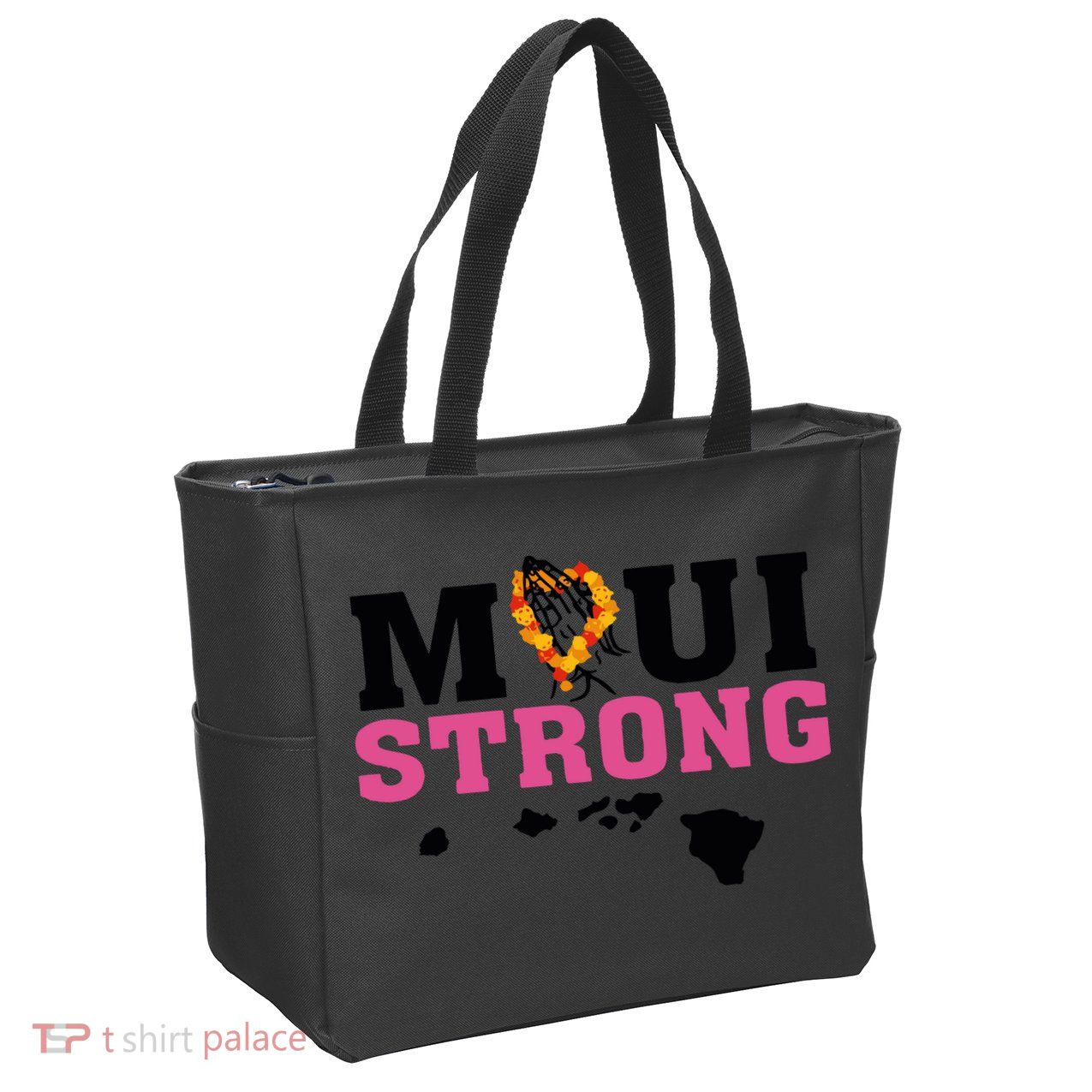 Maui Wildfire Relief All Profits Will Be Donated Zip Tote Bag