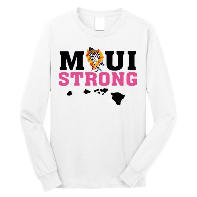 Maui Wildfire Relief All Profits Will Be Donated Long Sleeve Shirt