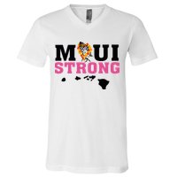 Maui Wildfire Relief All Profits Will Be Donated V-Neck T-Shirt