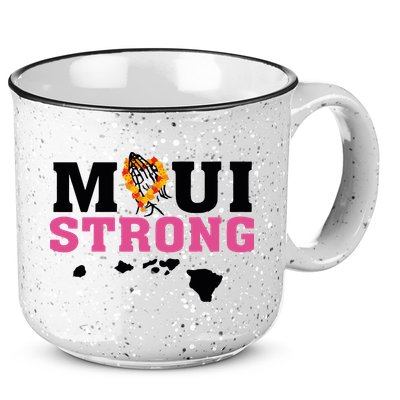 Maui Wildfire Relief All Profits Will Be Donated 15oz Campfire Ceramic Mug