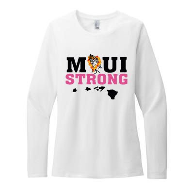 Maui Wildfire Relief All Profits Will Be Donated Womens CVC Long Sleeve Shirt