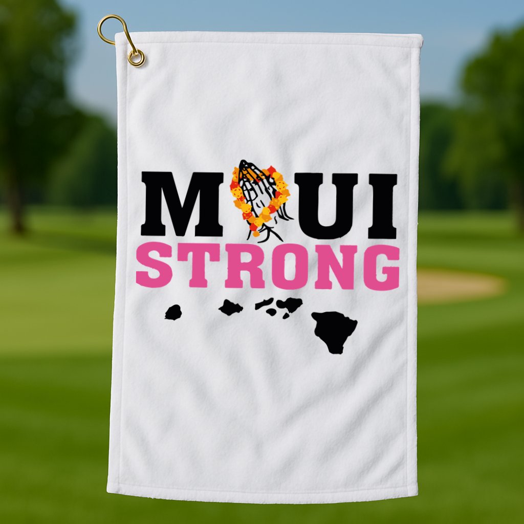 Maui Wildfire Relief All Profits Will Be Donated Golf Towel