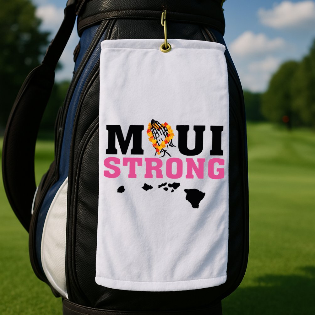 Maui Wildfire Relief All Profits Will Be Donated Golf Towel