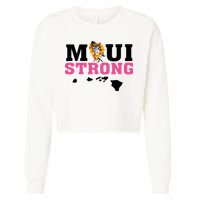 Maui Wildfire Relief All Profits Will Be Donated Cropped Pullover Crew