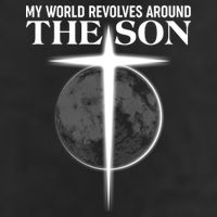 My World Revolves Around The Son Adult Drive Performance Visor