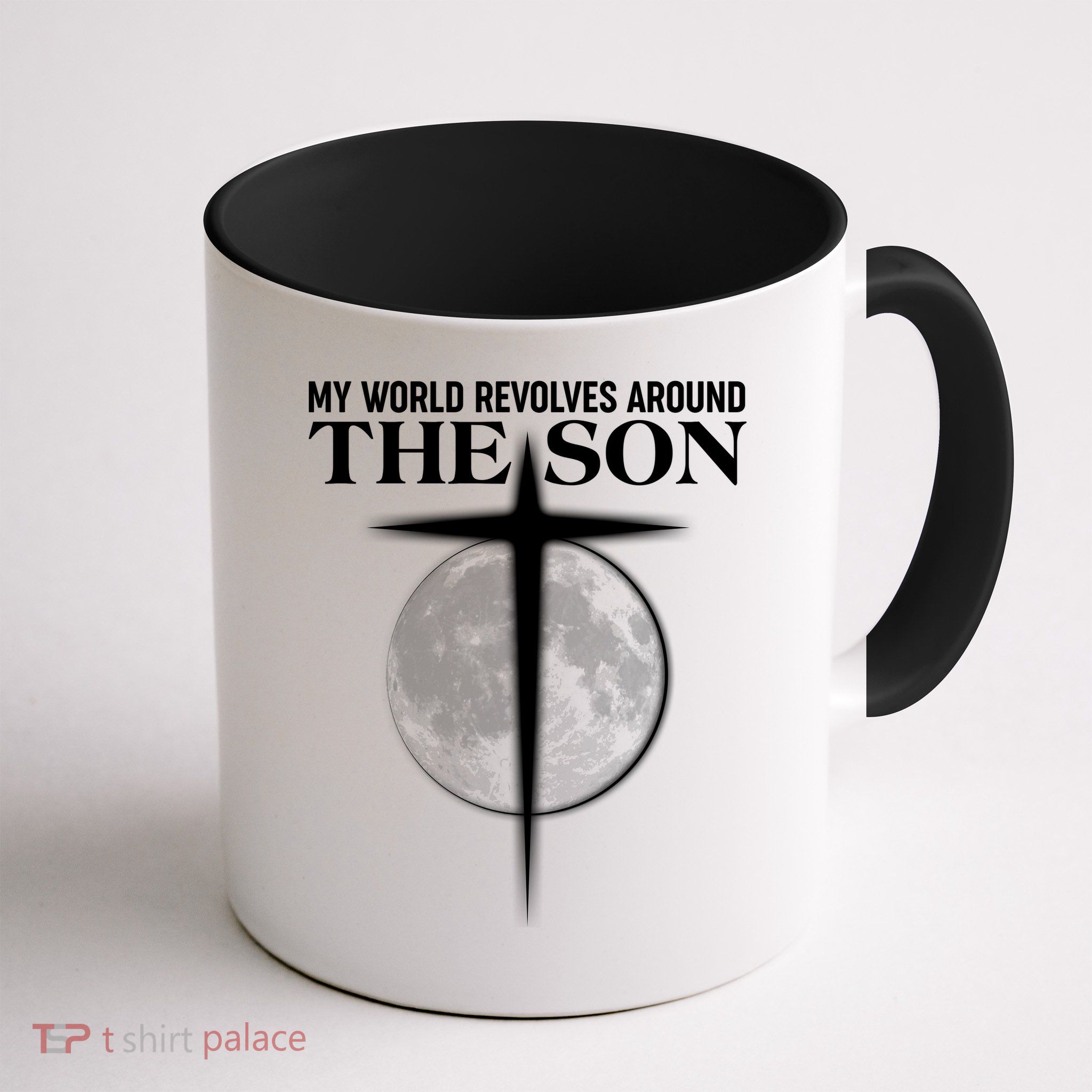 My World Revolves Around The Son Mug