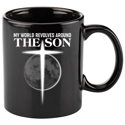 My World Revolves Around The Son 11oz C Handle Ceramic Mug