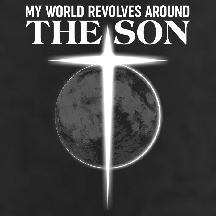My World Revolves Around The Son Golf Towel