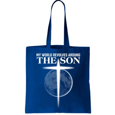 My World Revolves Around The Son Bag