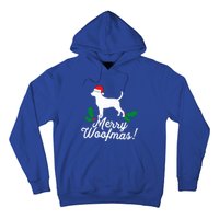 Merry Woofmas Rottweiler Christmas Dog Fun Gift Hoodie