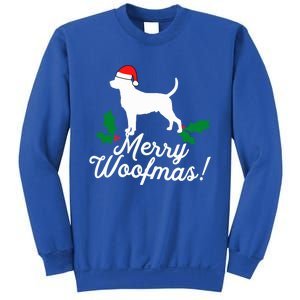 Merry Woofmas Rottweiler Christmas Dog Fun Gift Sweatshirt