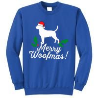 Merry Woofmas Rottweiler Christmas Dog Fun Gift Sweatshirt