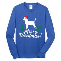 Merry Woofmas Rottweiler Christmas Dog Fun Gift Tall Long Sleeve T-Shirt