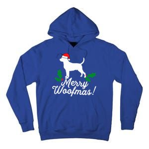 Merry Woofmas Rottweiler Christmas Dog Fun Gift Tall Hoodie