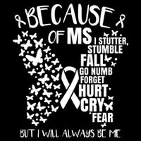 Ms Warrior 's Ms Awareness Orange Unisex And Kids Button
