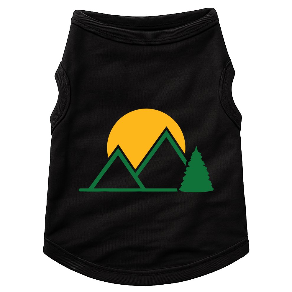 Mountains With Sun Doggie Tank