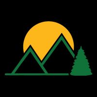 Mountains With Sun Cooling Performance Crew T-Shirt