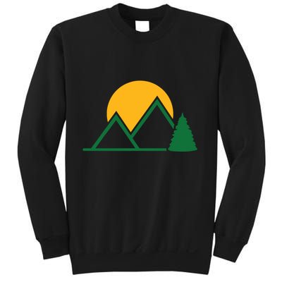 Mountains With Sun Sweatshirt