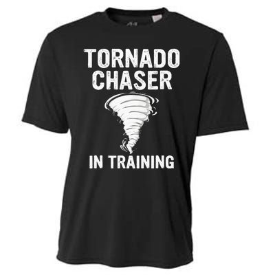 Meteorologist Weather Storm Tornado Chaser In Training Cooling Performance Crew T-Shirt