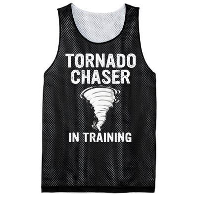 Meteorologist Weather Storm Tornado Chaser In Training Mesh Reversible Basketball Jersey Tank