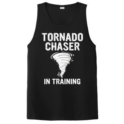 Meteorologist Weather Storm Tornado Chaser In Training PosiCharge Competitor Tank