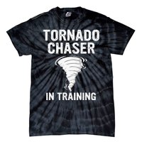 Meteorologist Weather Storm Tornado Chaser In Training Tie-Dye T-Shirt