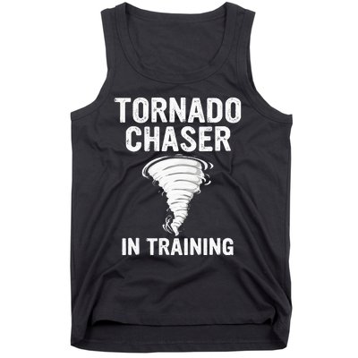 Meteorologist Weather Storm Tornado Chaser In Training Tank Top