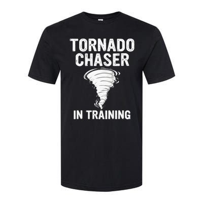 Meteorologist Weather Storm Tornado Chaser In Training Softstyle® CVC T-Shirt