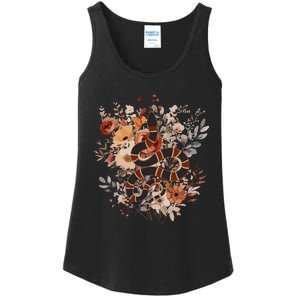 Mystical Wildflower Snake Ladies Essential Tank